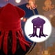 thumbnail image 5 of Sombrero con forma de pulpo para cosplay, gorro de animal, sombrero de fiesta para carnavales y cumpleaños. violeta, 5 of 9