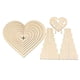 thumbnail image 5 of Marco de madera para chocolate en forma de corazón - Fácil montaje, para bodas/fiestas, expositor de chocolate/tortas, soporte decorativo, 5 of 7