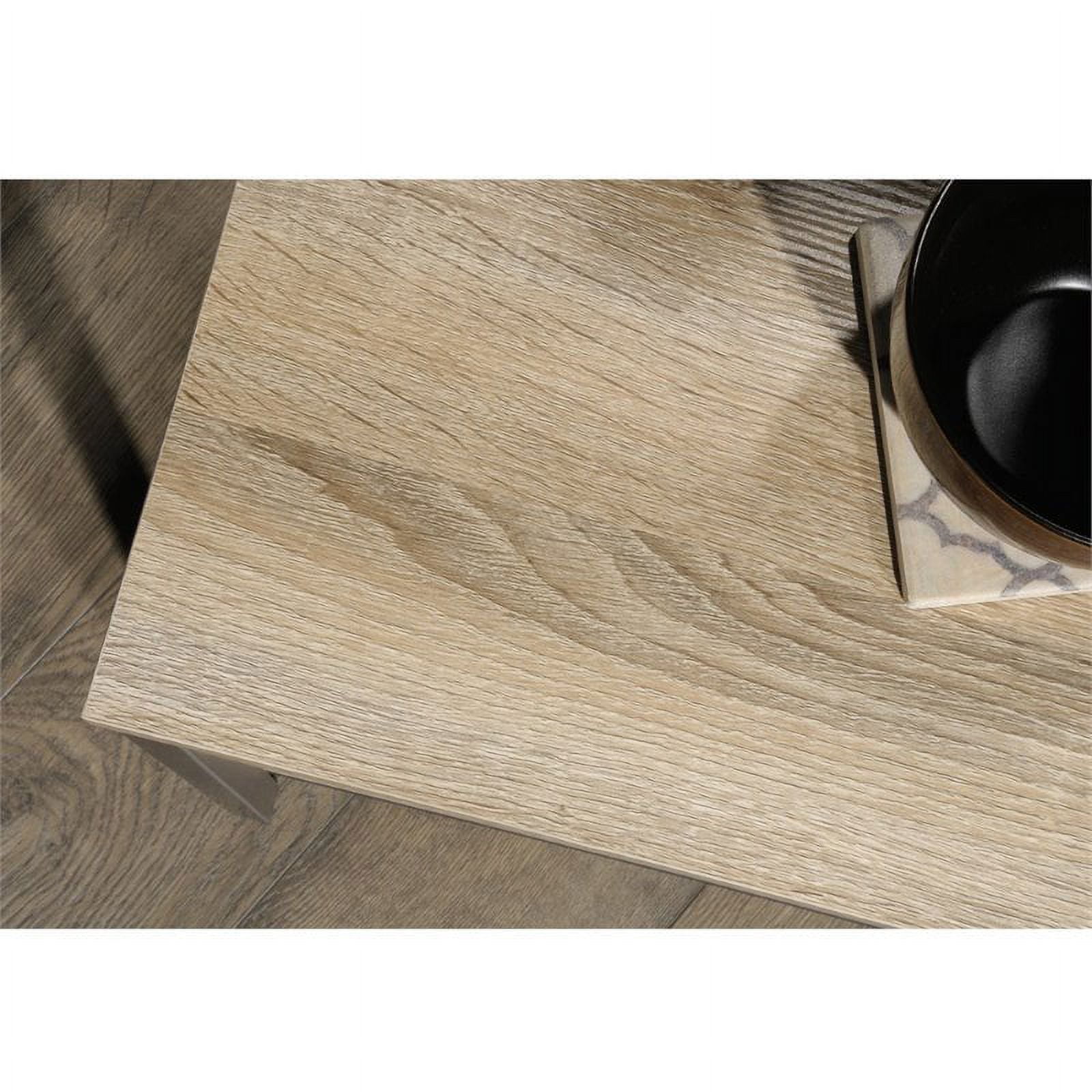 Sauder North Avenue Side Table, Charter Oak Finish