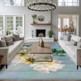 thumbnail image 3 of 6x9 Area Rugs for Living Room, Spring Flowers Non Slip Area Rugs for Kitchen Bedroom Entryway, Modern Farmhouse Oil Painting Floral Washable Carpet Runner Rug Floor Mats for Bedroom Home Decor, 3 of 8