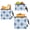 Indigo Damask Wallpaper Design, variant on Dailycode 3 Pack Reusable Ziploc Bags Leakproof Sandwich Snack Freezer Bags, Blue Porcelain Style Floral