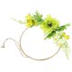 thumbnail image 3 of Round Bamboo Pendant Lighting Simulation Ribbon Lamp Decor For Friends Living Room 1Pcs, 3 of 4