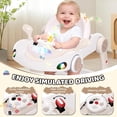 thumbnail image 3 of 5 in 1 Baby Walker for Boys Girls,Foldable,Music,Jumper,Rocking,Push W/ 3 Height Adjustable for Infant 6-18 Months,Beige, 3 of 7