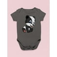 thumbnail image 3 of Sitting Panda Bodysuit Infant -Image by Shutterstock,  18 Months, 3 of 4