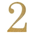 thumbnail image 6 of Efavormart 8" Number 2 Gold Self-Adhesive Rhinestone Number Stickers for DIY Crafts, Handicraft Art, Graduation Cap Decorations Birthday Party, Wedding Alpha-Numeric stickers, 6 of 10
