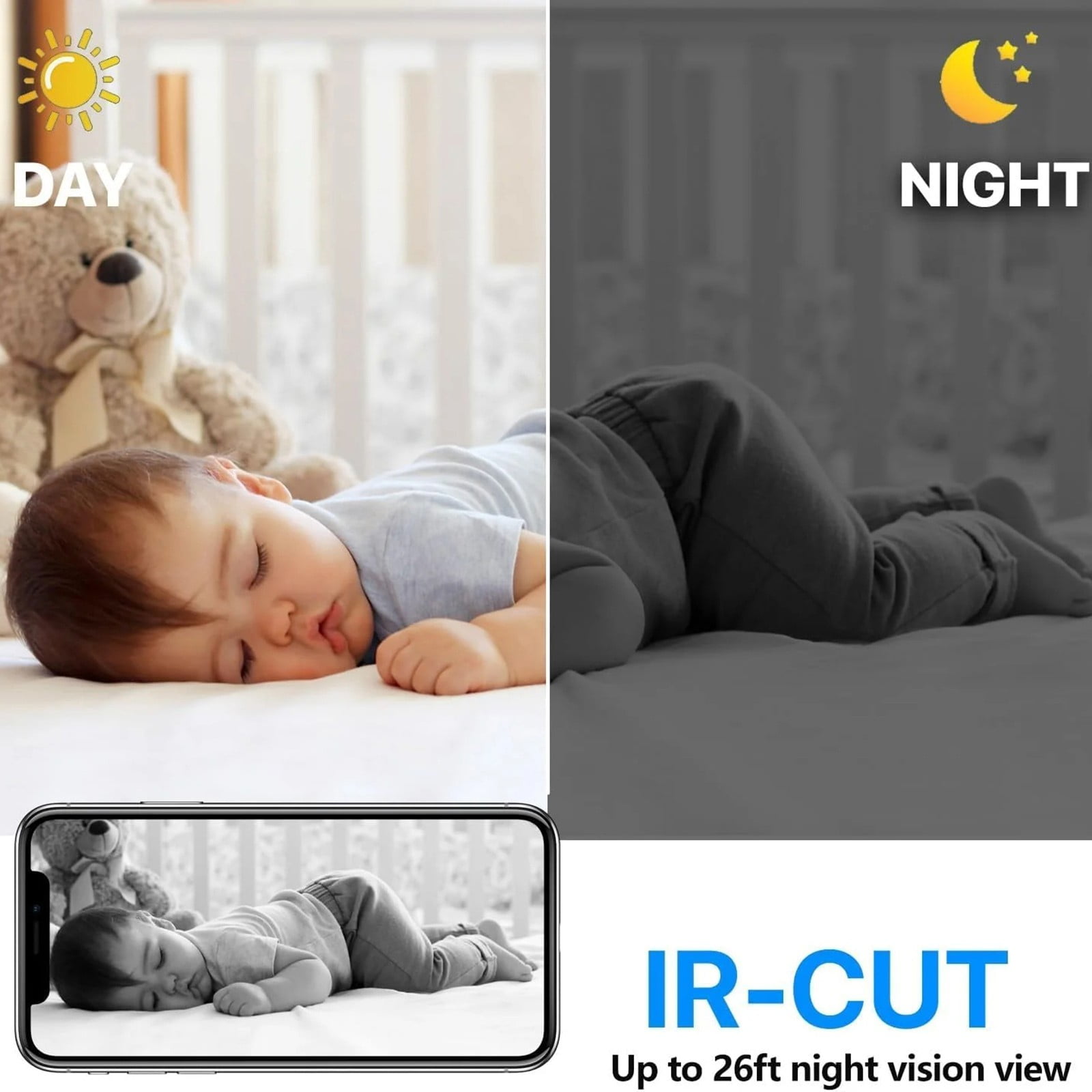 WIFI Mini Camera High Quality Portable Wireless Hidden HD Night Vision with Cloud Storage Long Battery Life Motion Detection Two Way Audio Waterproof and Dustproof Ideal for Home Security and Outdoo