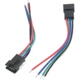 thumbnail image 2 of 20 Pairs 22 AWG JST SM Plug 4 Pin Male To Female LED Wire Connector Adapter Electrical Cable 150Mm For SM-4P, 2 of 5