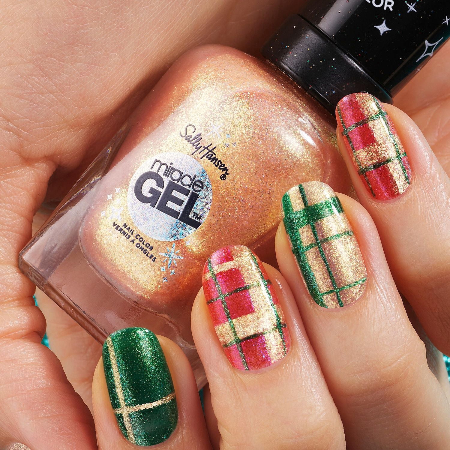 Miracle Gel - 910 Gingerbread Man-Icure by Sally Hansen for Women - Nail Polish