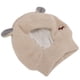thumbnail image 3 of Gorro de punto con orejas de conejo para mascotas, protección contra el ruido, cálido, orejeras para perros grandes, color beige, 3 of 14