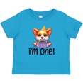thumbnail image 3 of Inktastic Babys 1st Birthday Corgi Cute Girls Baby T-Shirt, 3 of 5