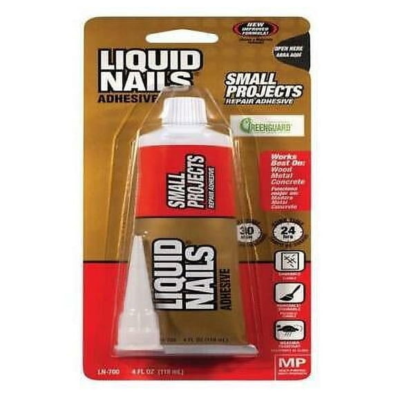 6PK Liquid Nails LN-700 4 Small Projects and Repairs Adhesive, 4 Oz.