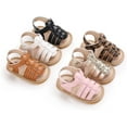 thumbnail image 5 of Baby Boys Girls Summer Sandals 2 Straps Anti Slip Soft Sole Beach Infant Shoes Toddler First Walker Newborn Crib Shoes(3-18Months), 5 of 6
