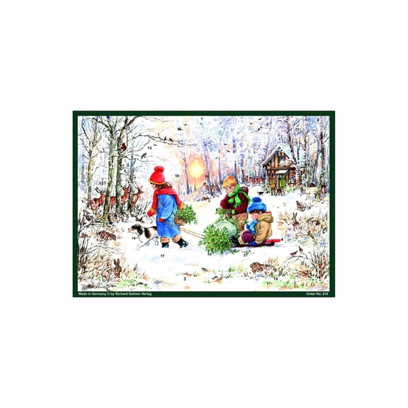 ADVENT-SNOWY FOREST EACH