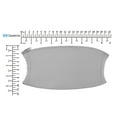 thumbnail image 3 of Geekria Flex Fabric Headband Cover Compatible with ATH M50x/M50xBT/M50xPB/M50xWH/M50xBB, ATH-M50xBT2 Headphones, Repair Part, Sweat Cover, Easy Installation (Grey), 3 of 6