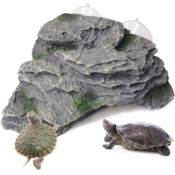 Rampa Plataforma para Tortugas Kathson para Tomar el Sol 18x16x7 cm Grande