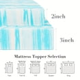 thumbnail image 4 of 2-Inch Gel Memory Foam Mattress Topper for Enhanced Comfort in Bedrooms, RVs & Camping, 4 of 13