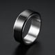 thumbnail image 2 of Smooth Stainless Steel Rings 6-Pack Multicolor 23 mm Multicolor 23 mm, 2 of 4