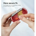 thumbnail image 4 of Suritch Case for AirPods 4 Generetion Wireless Earbuds Compatible with MagSafe Charging, with Secure Lock, Carabiner and Cleaning Kit, Red, 4 of 10