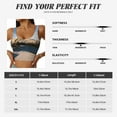 thumbnail image 5 of Uemuo Lighthouse Pattern Women's Sports Bra - High Impact Support, Breathable, and Comfortable Athletic Bra for Running, Yoga, and Workouts, 5 of 9