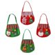thumbnail image 1 of Bolsa de dulces de mano de Navidad, bolsa de almacenamiento de regalo, contenedor de dulces, bolsas de manzana. (rojo+verde)(4 piezas), 1 of 5
