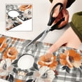 thumbnail image 6 of Yayeee Faucet Mat for Kitchen Sink 14.7" Diatomite Long Splash Guard Pad, Plaid Floral, 6 of 7