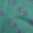 Dusty Teal Green, variant on oneOone Polyester Spandex White Fabric Leaves & Clover Diy Clothing Quilting Fabric Print Fabric By Yard 56 Inch Wide