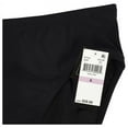 thumbnail image 3 of Island Escape BLACK Solid Color Escape Pant Bikini Swim Bottom, US 8, 3 of 4