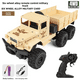 thumbnail image 1 of RC 4WD Camión Militar Escala 1:18, Auto Todoterreno con Control Remoto para Niños, Vehículo Militar de 2,4ghz con Luces LED y Batería Recargable, Regalo de Navidad para Niños, 1 of 21