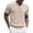 Y2-Beige, variant on Golf Shirt for Mens Knit Textured Shirts Short Sleeve Collared V-Neck Golf Shirt Stretch Breathable Casual Summer Beach Top,Coffee XL