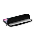 thumbnail image 6 of LNWH Tropical Jungle Flowers Pattern Laptop Sleeve, Notebook Computer Pocket Tablet Briefcase Carrying Bag, 10 inch Laptop Case, 6 of 8