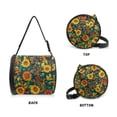 thumbnail image 3 of ZIATUBLE Sunflower Hanging Tissue Paper Holder Foldable Paper Towel Dispenser Kitchen Paper Towel Storage Organizer Stain Resistant Camping Roll Paper Storage Bag Outdoor, 3 of 7