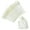 Ivory, variant on 3"x 4" Drawstring Organza Favor Bags Occasions by Celebrate It 50ct