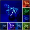 Dinosaur Light 3D Night Lights Horse Lamp 7 Colors Changing and 2-Patterns Horse Decorative 3D Lamps for Girls Unicorn Gifts Dinosaur Toys for Kids Boys Girls