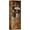 Vintage Brown, variant on IRONCK Industrial Bookshelves and Bookcases with Doors 11.8in Depth Floor Standing 5 Shelf Display Storage Shelves Bookcase Home Decor Furniture for Home, Office, Living Room, Bedroom