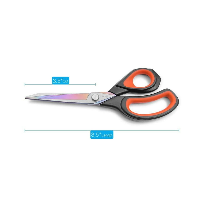 LIVINGO livingo 5-1/5 inch heavy duty electrician scissors, professional  forged stainless steel electrical shears with notches for in