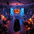thumbnail image 3 of Halloween Coffin Rug Skeleton Design Non Bath Mat Gothic Carpet For Bedroom Bathroom Floor, 3 of 3