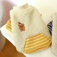 thumbnail image 1 of Pet Clothing Bear Hoodie Dog Clothes Lamb Wool Dogs Clothing Pet Outfits Soft Warm Cute Cotton Yorkies Autumn Winter Boy Dog Clothes Gift-M, 1 of 4