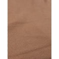 thumbnail image 2 of Meet MILK Neva Tencel Lyocell Cotton Rib Stretch Knit Fabric Brown - per yard, 2 of 6