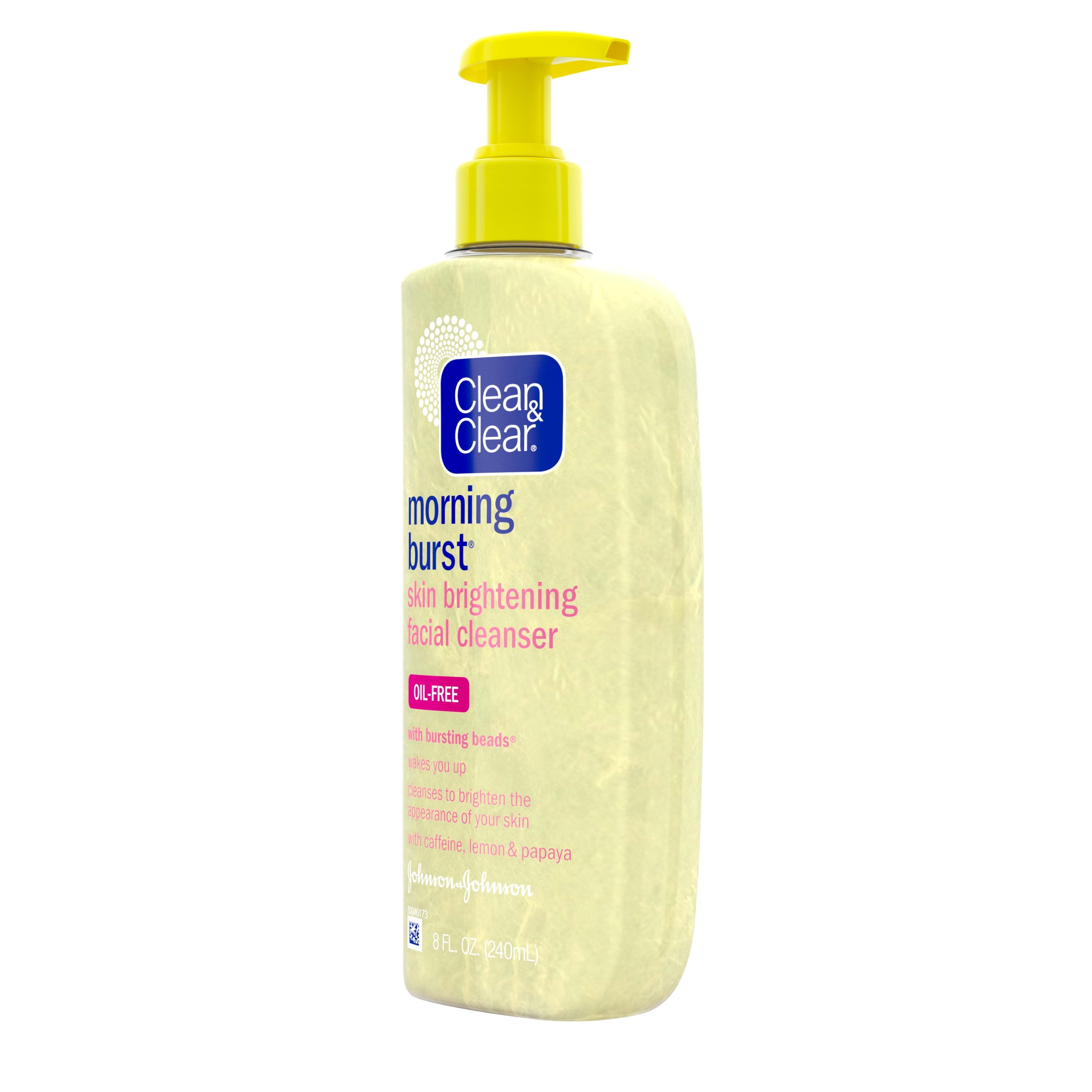 clean and clear morning burst skin brightening facial cleanser