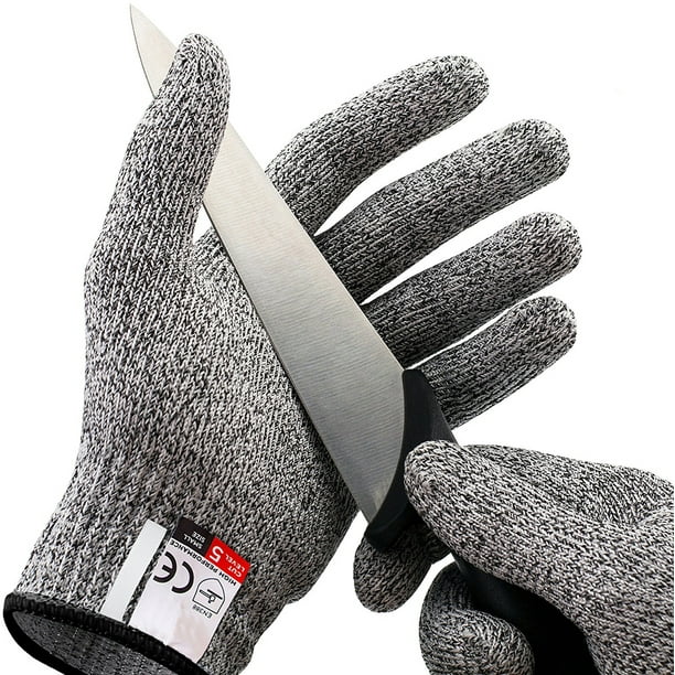 Safe Cut Resistant Gloves (1 Pair) Food Grade Level 5 Protection