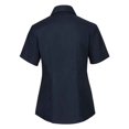 thumbnail image 2 of Russell Collection Womens Oxford Short-Sleeved Shirt, 2 of 3