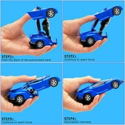 Toy Cars for 2-7 Year Old Boys, Transforming Toys Cars for 3 Year Old Boys and Toddlers, Robot Cars Toys for 4 Year Old