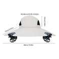 thumbnail image 3 of Sombrero con ventilador solar, sombrero con ventiladores, energía solar, ventilador solar ancho, sombrero para pesca al aire libre, carga solar USB, 3 of 6