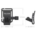 thumbnail image 2 of Soporte Irfora TELESIN Action Camera Cap Clip Baseball Hat Abrazadera Soporte de montaje Compatible con DJI OSMO Pocket GoPro Hero 8/7/6/5 SJCAM Sports Cameras Irfora Soporte, 2 of 7