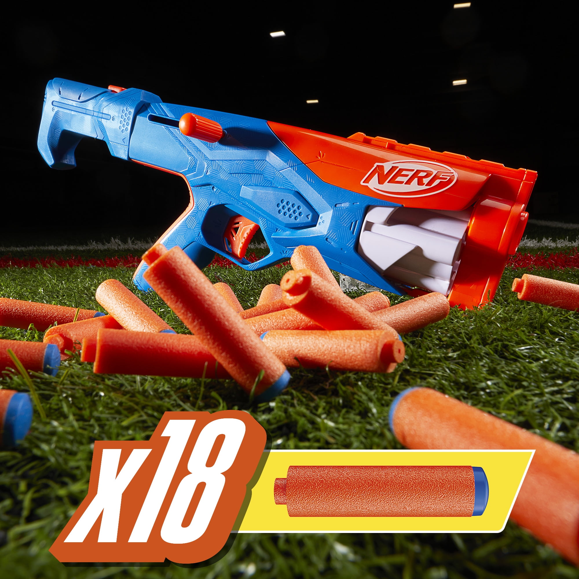 Nerf N Series Gear Up Pack, 3x Blasters, 18 Nerf N1 Darts Compatible Only with Nerf N Series