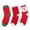 502_Red, variant on Christmas Gifts Crew Socks for Women Novelty Santa Cute Custom Holiday Womens Socks Light Ashy