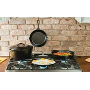 Lodge 5 Piece Self-Basting Pre-Seasoned Cast Iron Cookware Set
