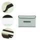 thumbnail image 3 of Caja de tela plegable con tapa | Juego de 2 piezas (grande y pequeña) | Organización de armarios y habitaciones | Almacenamiento de juguetes y oficina | Gris, verde, beige y rosa, 3 of 6