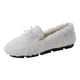 thumbnail image 1 of Zapatos planos casuales de otoño e invierno con terciopelo, zapatos cálidos y perezosos, zapatos individuales de mujer Mao Mao, 1 of 5