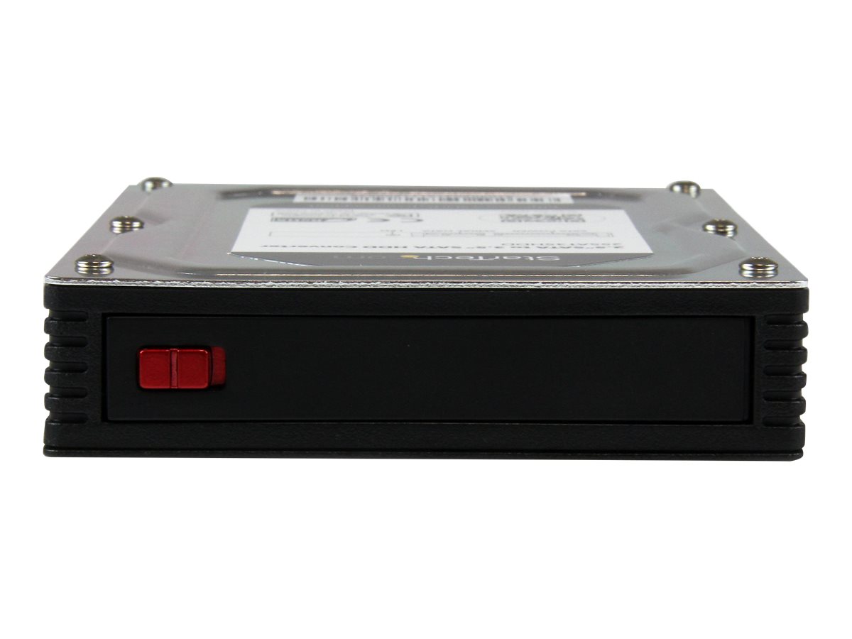 25sat35hdd Startech 2 5inch To 3 5inch Sata Aluminum Hard Drive Adapter Enclosure With Ssd Hdd Hei Walmart Com